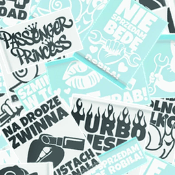 Kategoria Naklejki Tuningowe - tuning samochodowy, sportowe napisy i motywy motoryzacyjne